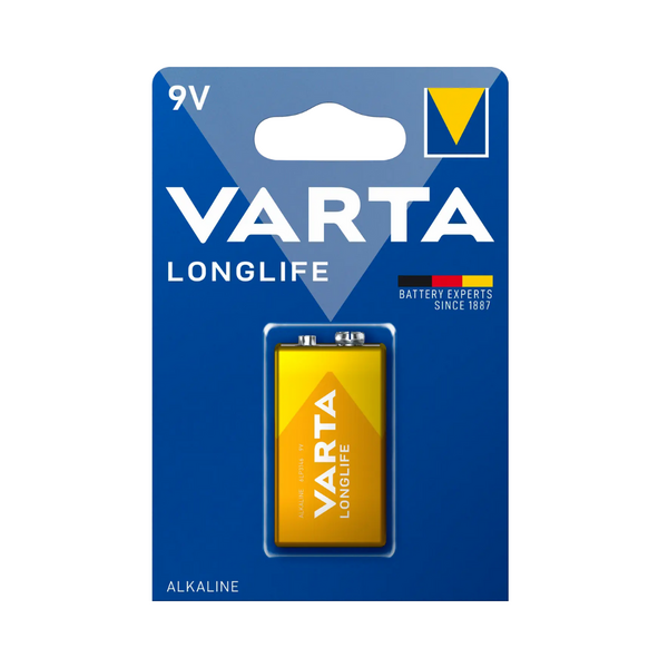 Батарейка Varta 4122 Longlife 9V Alkaline Bli 1 шт.
