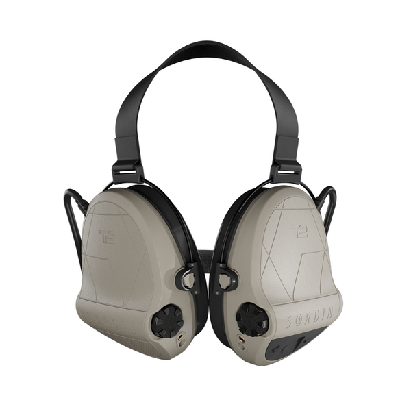 Активные наушники Sordin Supreme T2 Neckband с задним держателем под шлем - койот, Цвет: Койот, изображение 4