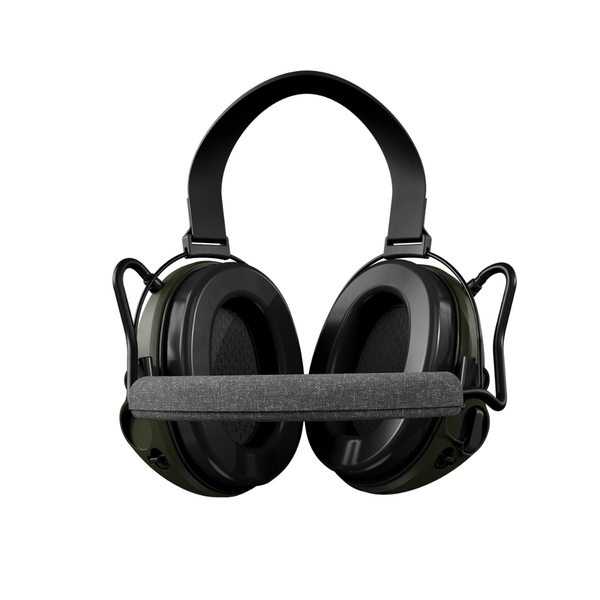 Активные наушники Sordin Supreme T2 Neckband с задним держателем под шлем - олива, Цвет: Олива, изображение 5