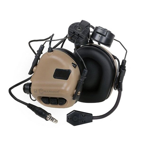 Активні захисні навушники Earmor M32H MOD4 (CB) - койот
