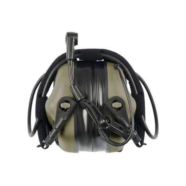 Активні захисні навушники з гарнітурою Earmor M32 PLUS - олива, Колір: олива, зображення 3