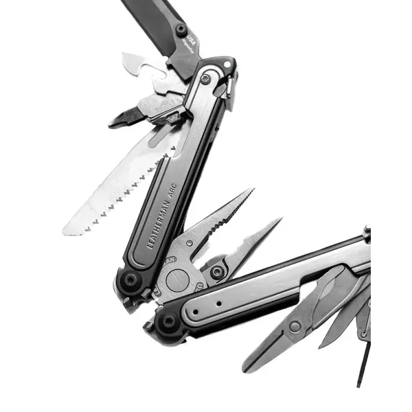 Мультиинструмент Leatherman ARC, нейлоновый чехол, биты - Silver/Black, изображение 11