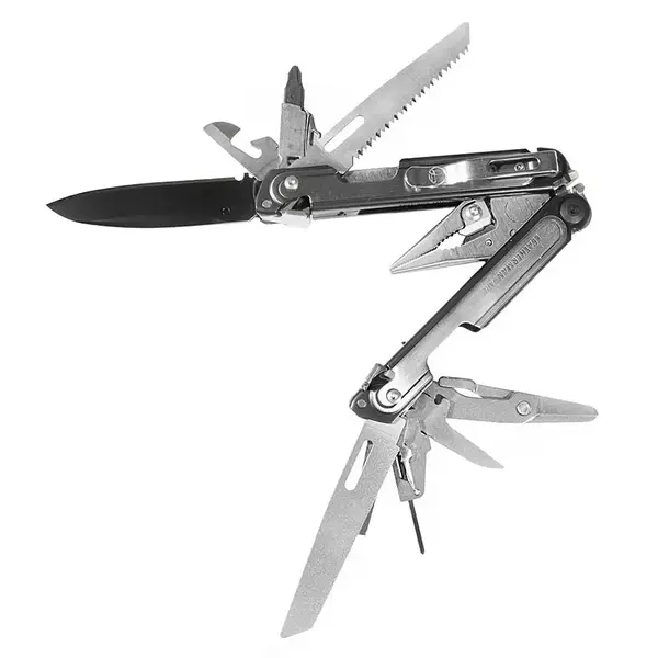 Мультиинструмент Leatherman ARC, нейлоновый чехол, биты - Silver/Black, изображение 2