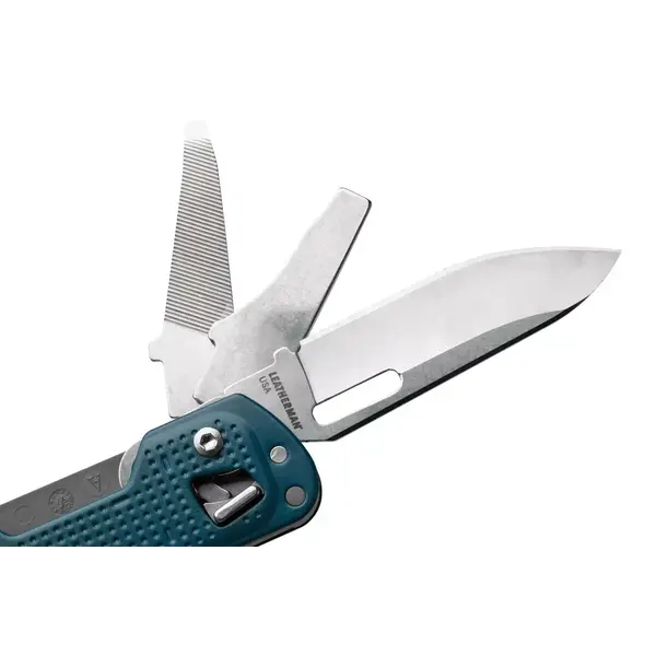 Мультиинструмент Leatherman Free T4 - navy, Цвет: Синій, изображение 9
