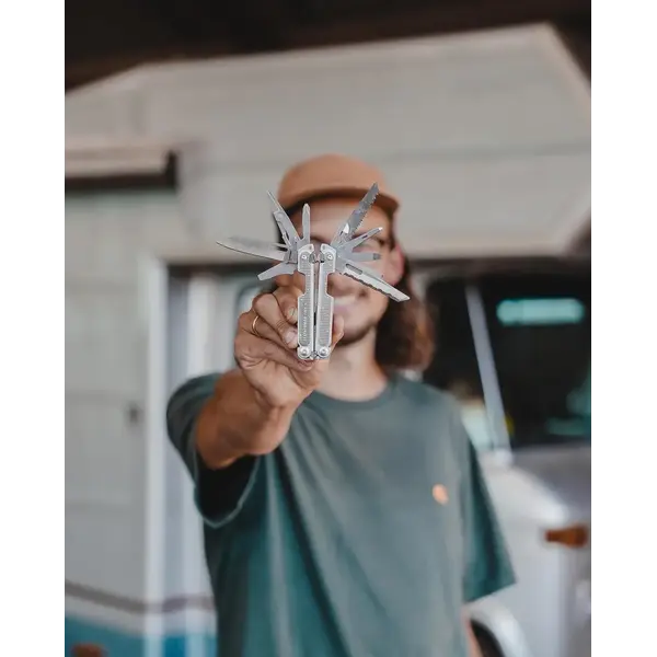 Мультиинструмент Leatherman Free P4, нейлоновый чехол - silver, изображение 14