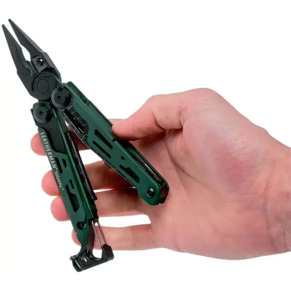 Мультиинструмент Leatherman Signal картонная коробка - Green Topo, изображение 9
