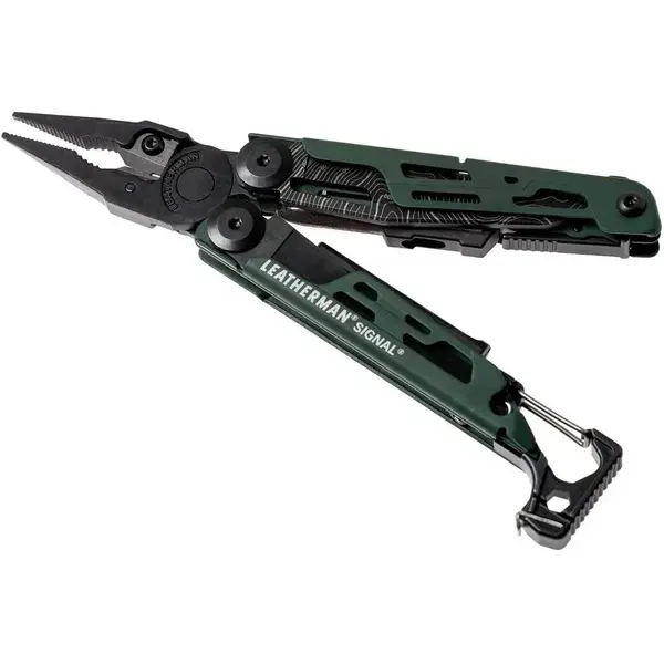 Мультиинструмент Leatherman Signal картонная коробка - Green Topo, изображение 8
