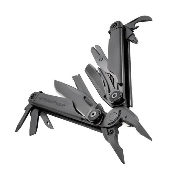 Мультиинструмент Leatherman Surge Black, нейлоновый чехол Molle, Цвет: Чорний, изображение 11