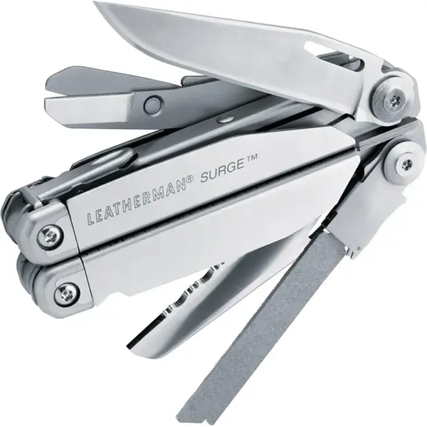 Мультиинструмент Leatherman Surge, нейлоновый чехол - silver, Цвет: Cрібний, изображение 44