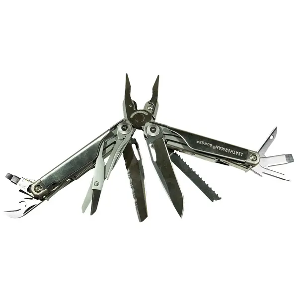 Мультиинструмент Leatherman Surge, нейлоновый чехол - silver, Цвет: Cрібний, изображение 3