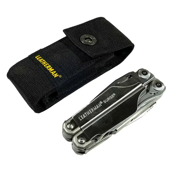 Мультиинструмент Leatherman Surge, нейлоновый чехол - silver, Цвет: Cрібний, изображение 45