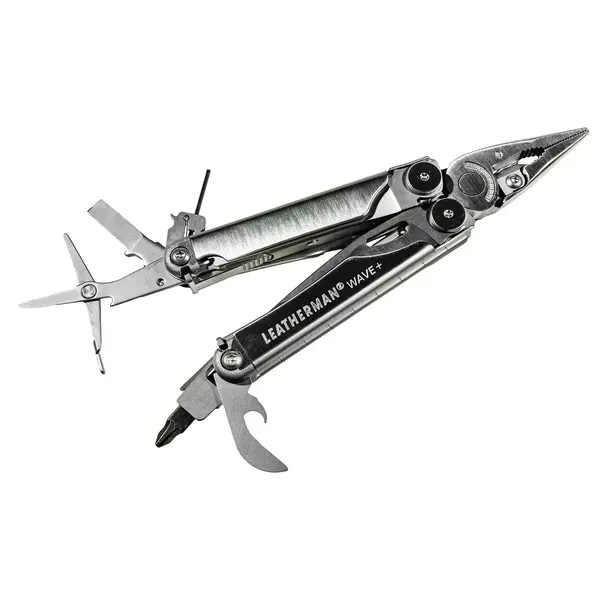 Мультиинструмент Leatherman Wave Plus, нейлоновый чехол - silver, Цвет: Cрібний, изображение 3