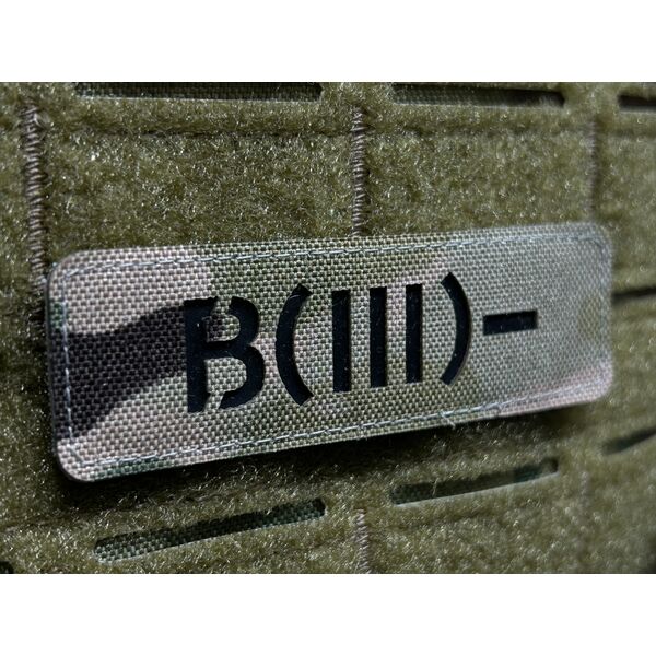 Патч Abrams Группа Крови B (III) - Black - мультикам, изображение 6 Патч Abrams Группа Крови B (III) - Black - мультикам, изображение 6