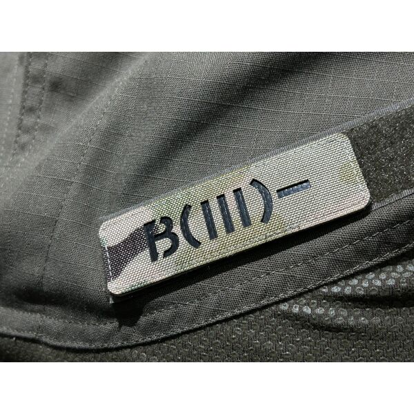 Патч Abrams Группа Крови B (III) - Black - мультикам, изображение 4 Патч Abrams Группа Крови B (III) - Black - мультикам, изображение 4