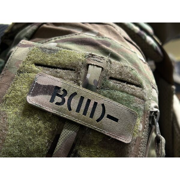 Патч Abrams Группа Крови B (III) - Black - мультикам, изображение 5 Патч Abrams Группа Крови B (III) - Black - мультикам, изображение 5