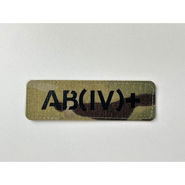 Патч Abrams Группа Крови AB (IV) + Black - мультикам, изображение 3 Патч Abrams Группа Крови AB (IV) + Black - мультикам, изображение 3