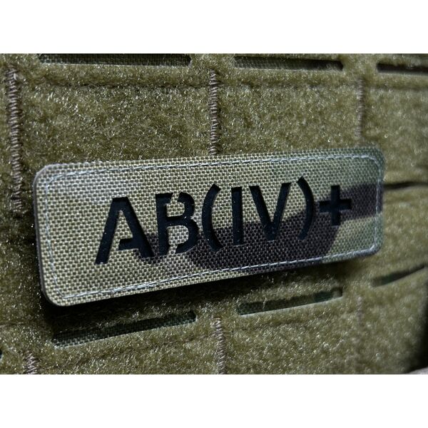 Патч Abrams Группа Крови AB (IV) + Black - мультикам, изображение 5 Патч Abrams Группа Крови AB (IV) + Black - мультикам, изображение 5
