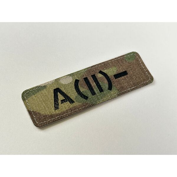 Патч Abrams Группа Крови A (II) - Black - мультикам, изображение 3 Патч Abrams Группа Крови A (II) - Black - мультикам, изображение 3