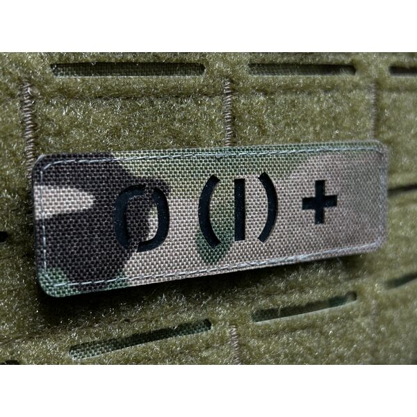 Патч Abrams Группа Крови О (I) + Black - мультикам, изображение 7 Патч Abrams Группа Крови О (I) + Black - мультикам, изображение 7