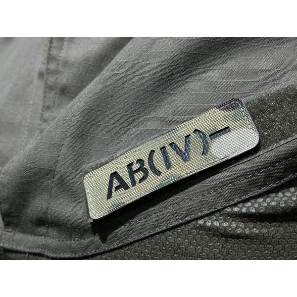 Патч Abrams Група Крові АB (IV) – Black - мультикам, зображення 4