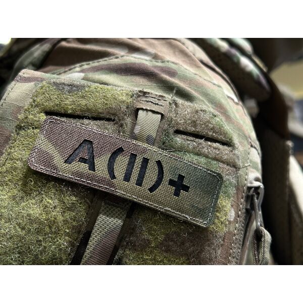 Патч Abrams Группа Крови А (ІІ) + Black - мультикам, изображение 5 Патч Abrams Группа Крови А (ІІ) + Black - мультикам, изображение 5