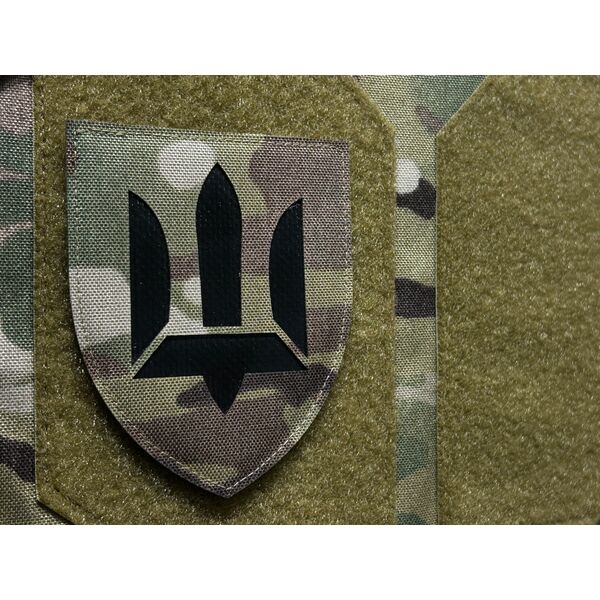 Патч Abrams Трезубец ВСУ - мультикам, изображение 2 Патч Abrams Трезубец ВСУ - мультикам, изображение 2