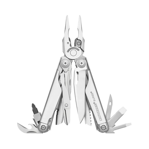 Мультиінструмент Leatherman Surge, нейлоновий чохол - silver
