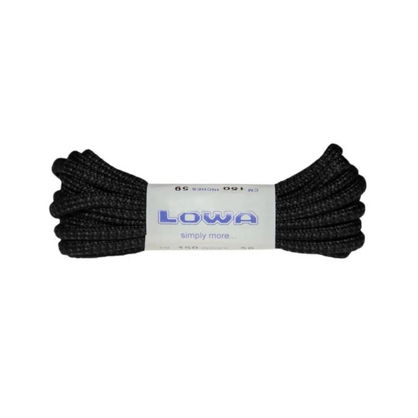 Шнурки Lowa ATC Mid 150 см - чорні