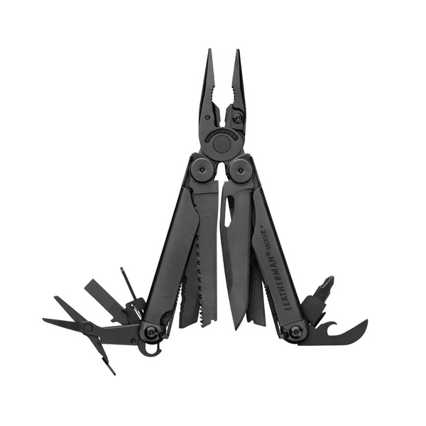 Мультиинструмент Leatherman Wave Plus, нейлоновый чехол - black, Цвет: Чорний