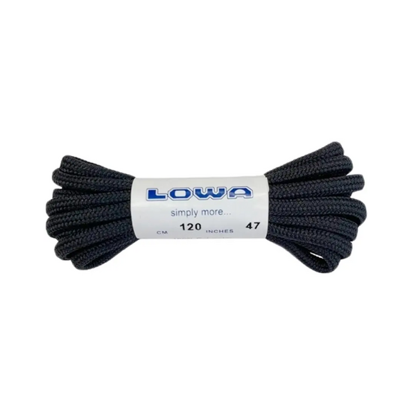 Шнурки Lowa ATC Mid 120 см - черные