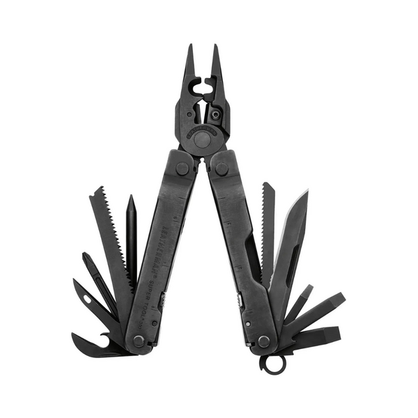 Мультиінструмент Leatherman Super Tool 300 EOD Black, нейлоновий чохол MOLLE (чорний)