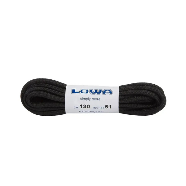Шнурки Lowa ATC Mid 130 см - черные