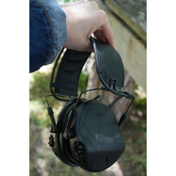 Активные наушники Sordin Supreme T2 Headband - черные, Цвет: Чорний, изображение 10