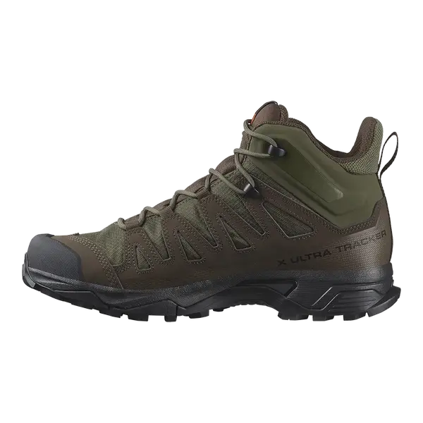 Берцы трекинговые Salomon X Ultra Tracker Mid GTX - олива, Размер обуви Salomon: 44, изображение 6