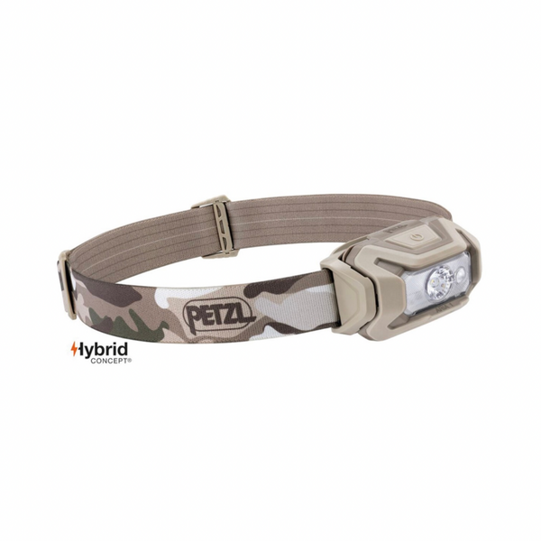 Ліхтар налобний Aria 1 RGB PETZL 4-кольорове світло (350 люменів) - камо