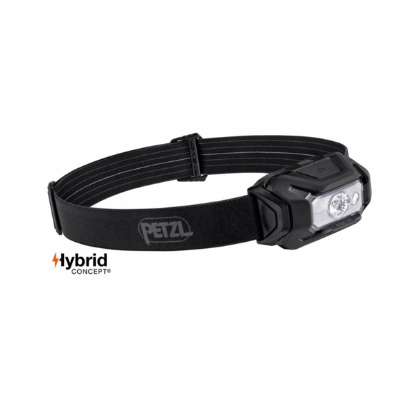 Ліхтар налобний Petzl Aria 1R RGB (350 люменів) - чорний