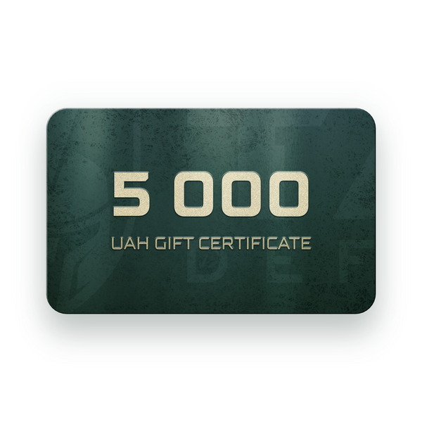 Подарочный сертификат на 5 000 грн
