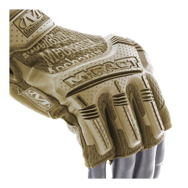 Перчатки Mechanix M-Pact Fingerless (без пальцев) - Coyote, TD499, Цвет: Койот, Размер: L, изображение 4