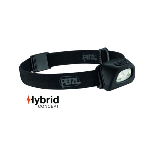 Фонарь налобный Tactikka + PETZL 2-цветный свет (350 люменов) - черный, TD413