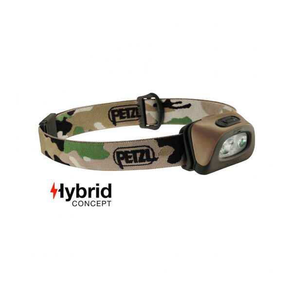 Фонарь налобный Tactikka + PETZL 2-цветный свет (350 люменов) - камуфляж, TD412