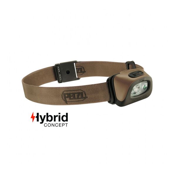 Фонарь налобный Tactikka PETZL 4-цветный свет + RGB (350 люменов) - койот, TD385