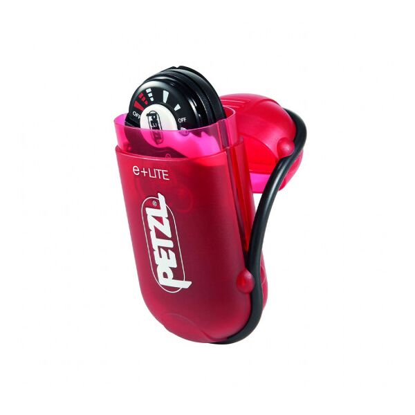 Фонарь налобный со свистком PETZL E+Lite -бело-красный свет (40 люменов), TD418, изображение 3 Фонарь налобный со свистком PETZL E+Lite -бело-красный свет (40 люменов), TD418, изображение 3