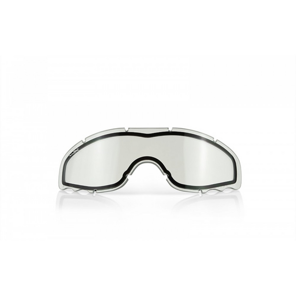 Защитная баллистическая маска Wiley X Spear Smoke 3 Lenses - черная, TD480, Цвет товара: Black, изображение 5