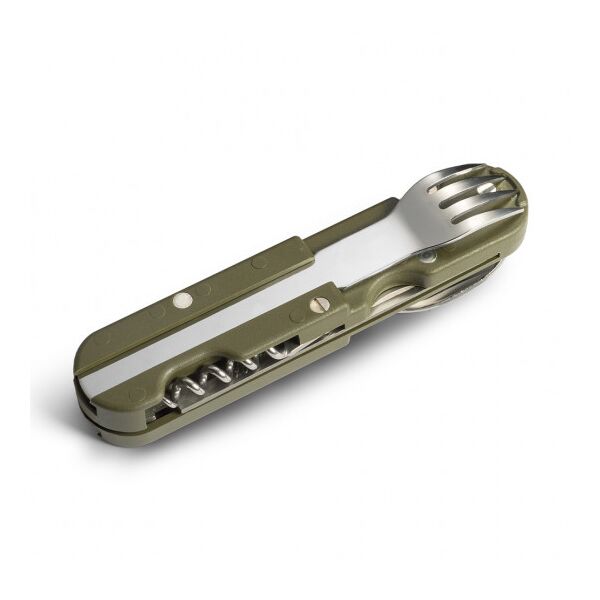 Багатофункціональний кишеньковий ніж Bivouac® - олива, TD434, зображення 2