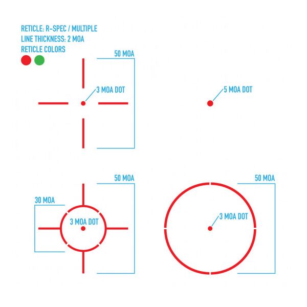 Коліматор SightMark Ultra Shot R-Spec - чорний, TD324, зображення 5