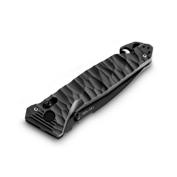 Тактичний ніж Cac® S200 serration PA6 - чорний, TD427, зображення 4