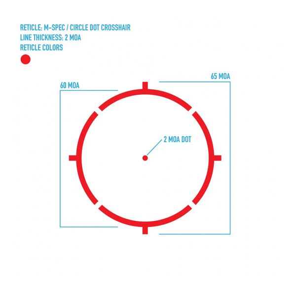 Коліматор SightMark Ultra Shot M-Spec Reflex Sight - чорний, TD329, зображення 6