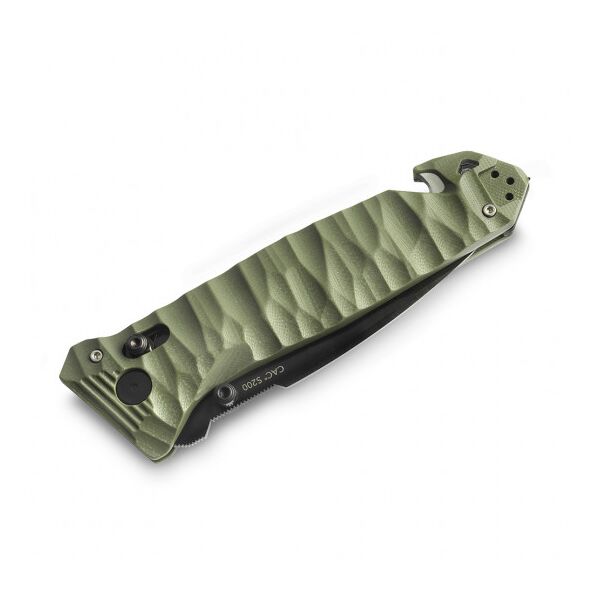 Тактический нож Cac® S200 serration G10 - олива, TD406, изображение 4